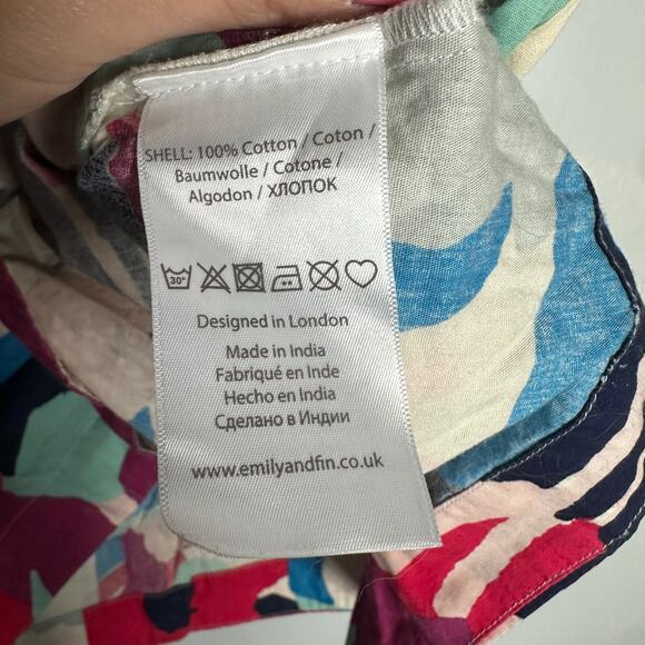 ModCloth X‎ EmilyandFin Women's Far out and Fabulous Floral Midi Skirt Size 1X - Picture 4 of 9